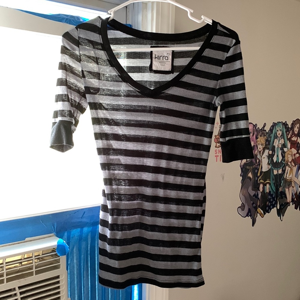 Kirra Top (black and gray)